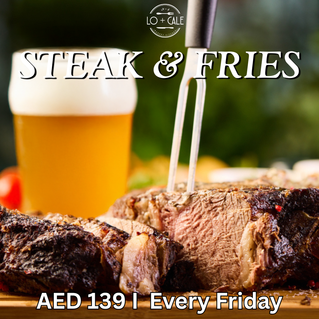 Steak, Pint & Fries